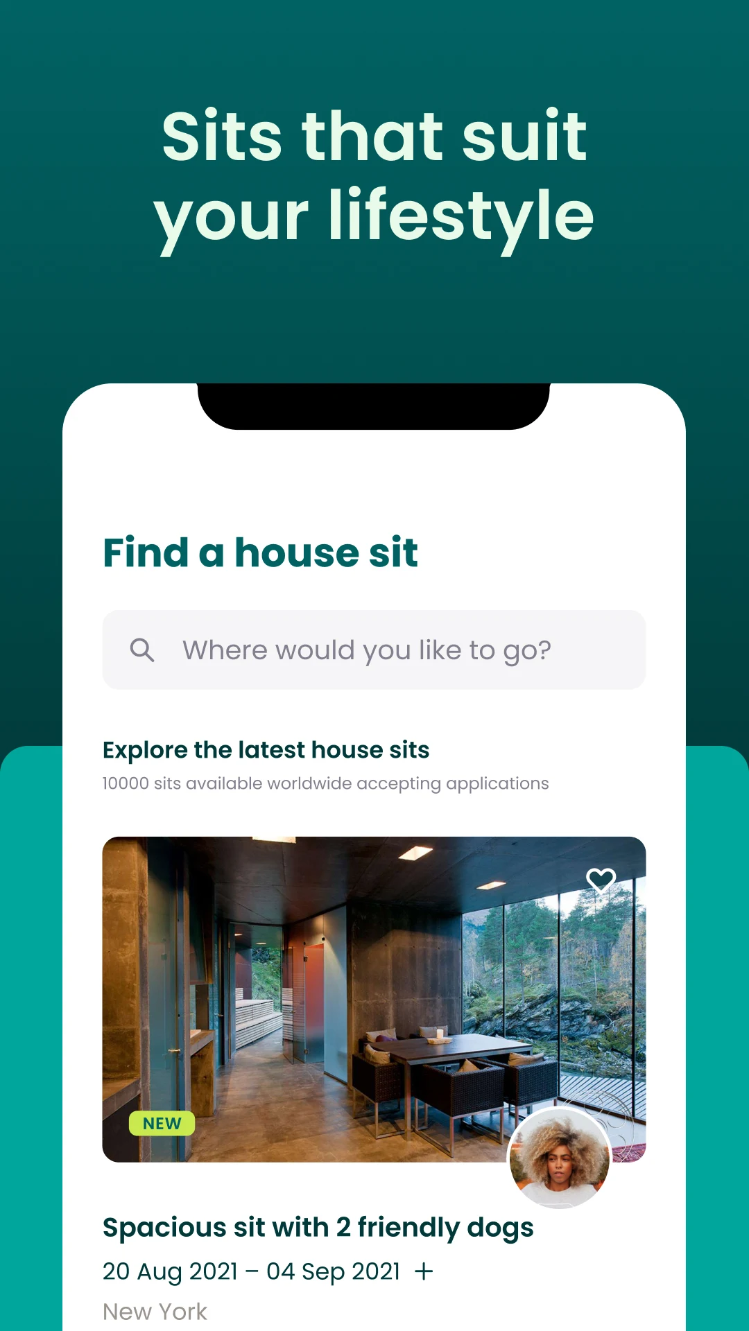 TrustedHousesitters screenshot